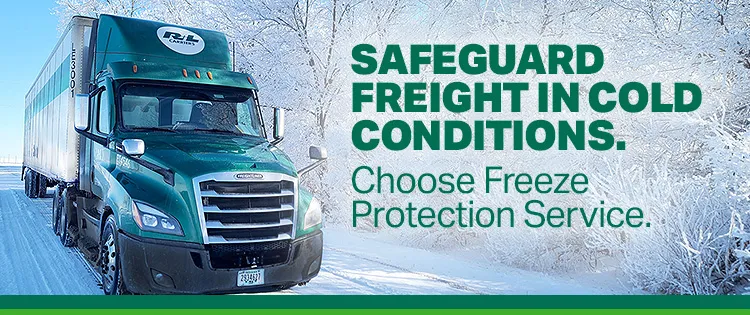 Safeguard Freight in Cold Conditions - Choose Freeze Protection Service - Click to Learn More.