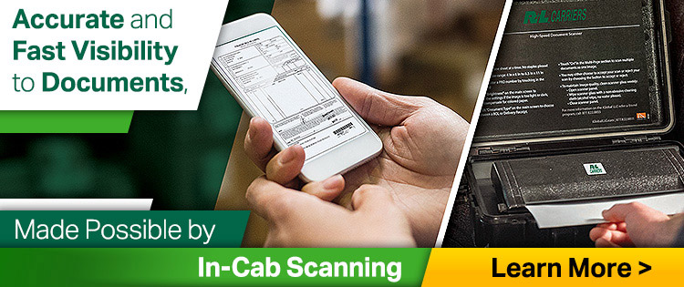 Accurate + Fast Documents Made Possible by In-Cab Scanning - Click to Learn More