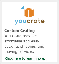 Custom Crating. You Crate provides affordable and easy packing, shipping, and moving services.